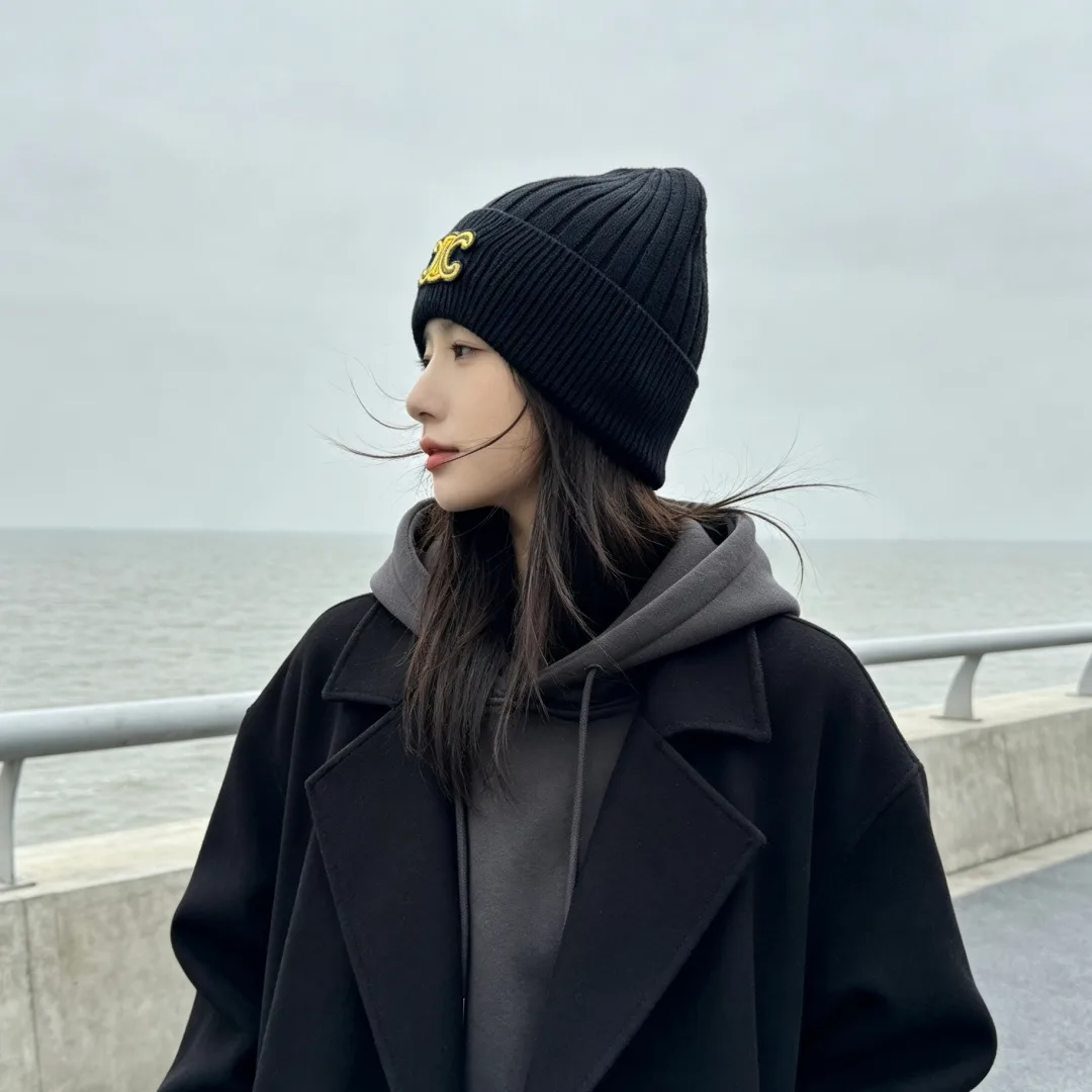 Celine Beanie in Black · view 2