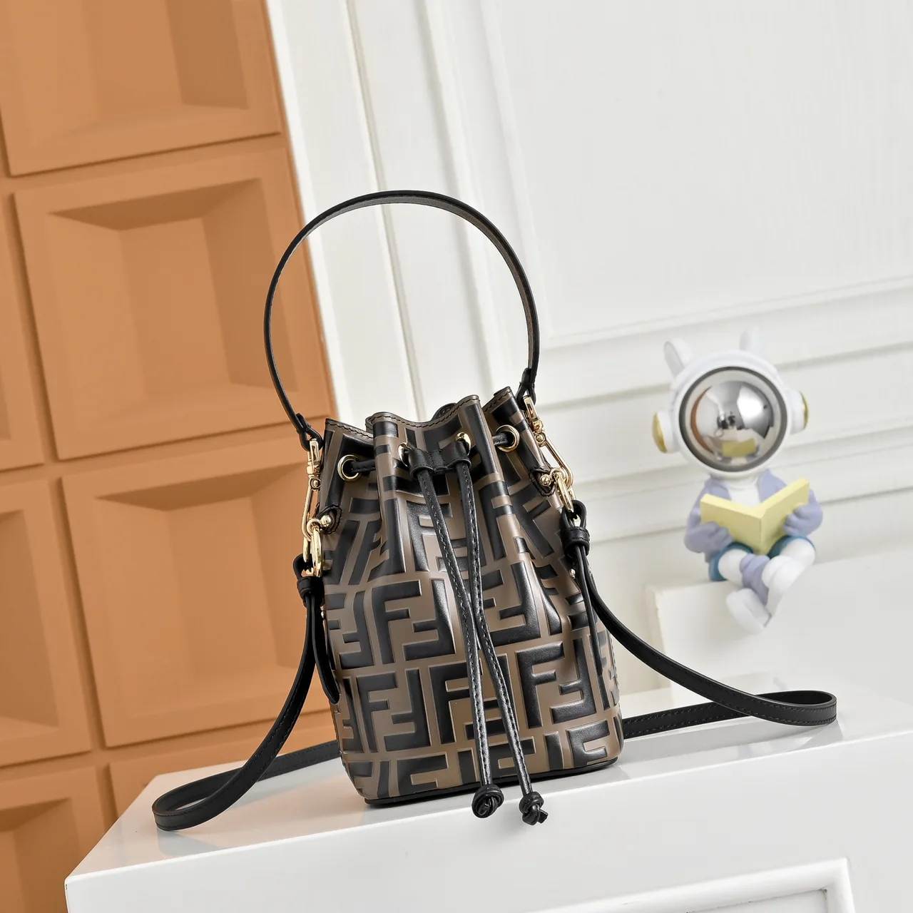 Fendi Bucket Bag in Brown · view 1
