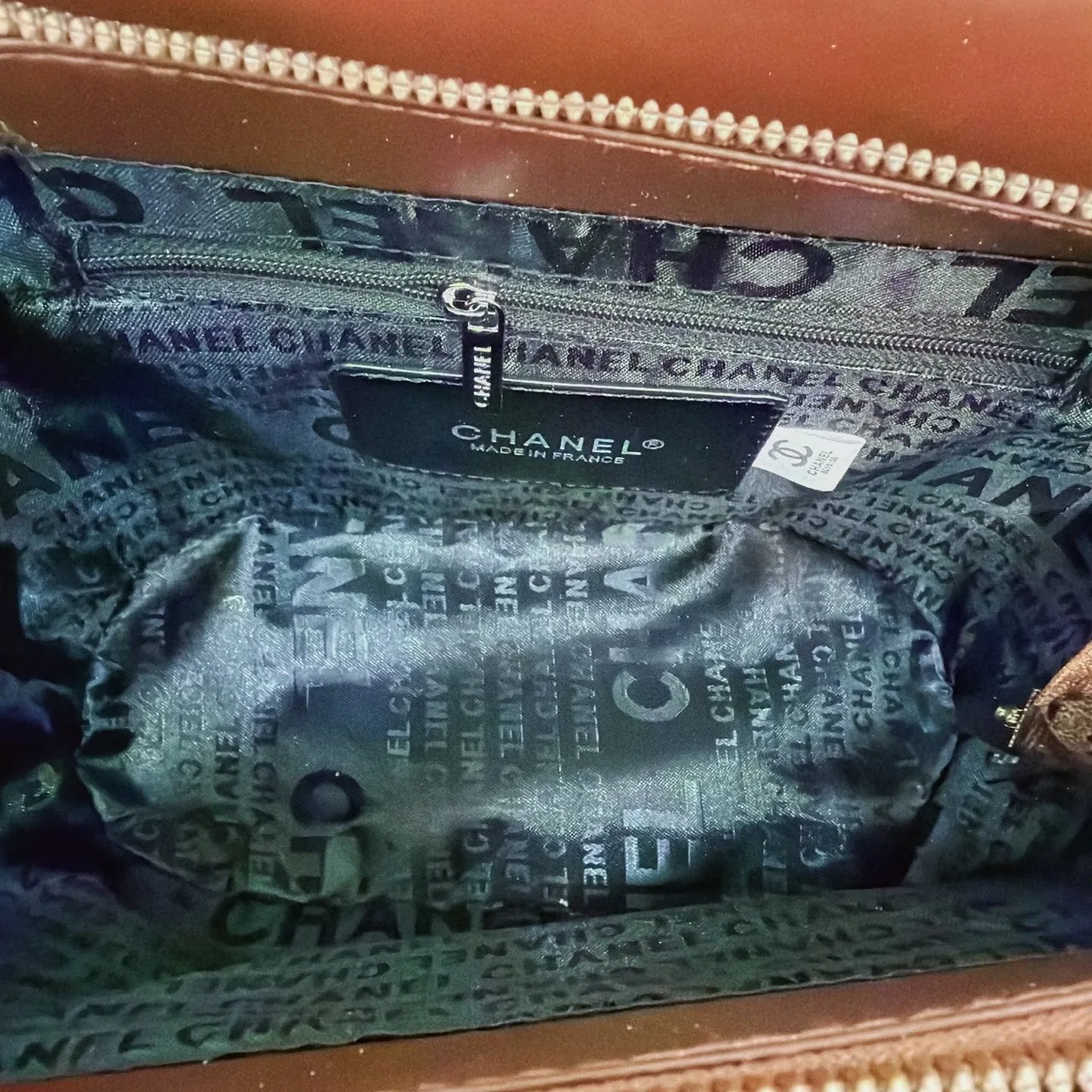 Chanel Woven Chain Tote in Beige · view 5