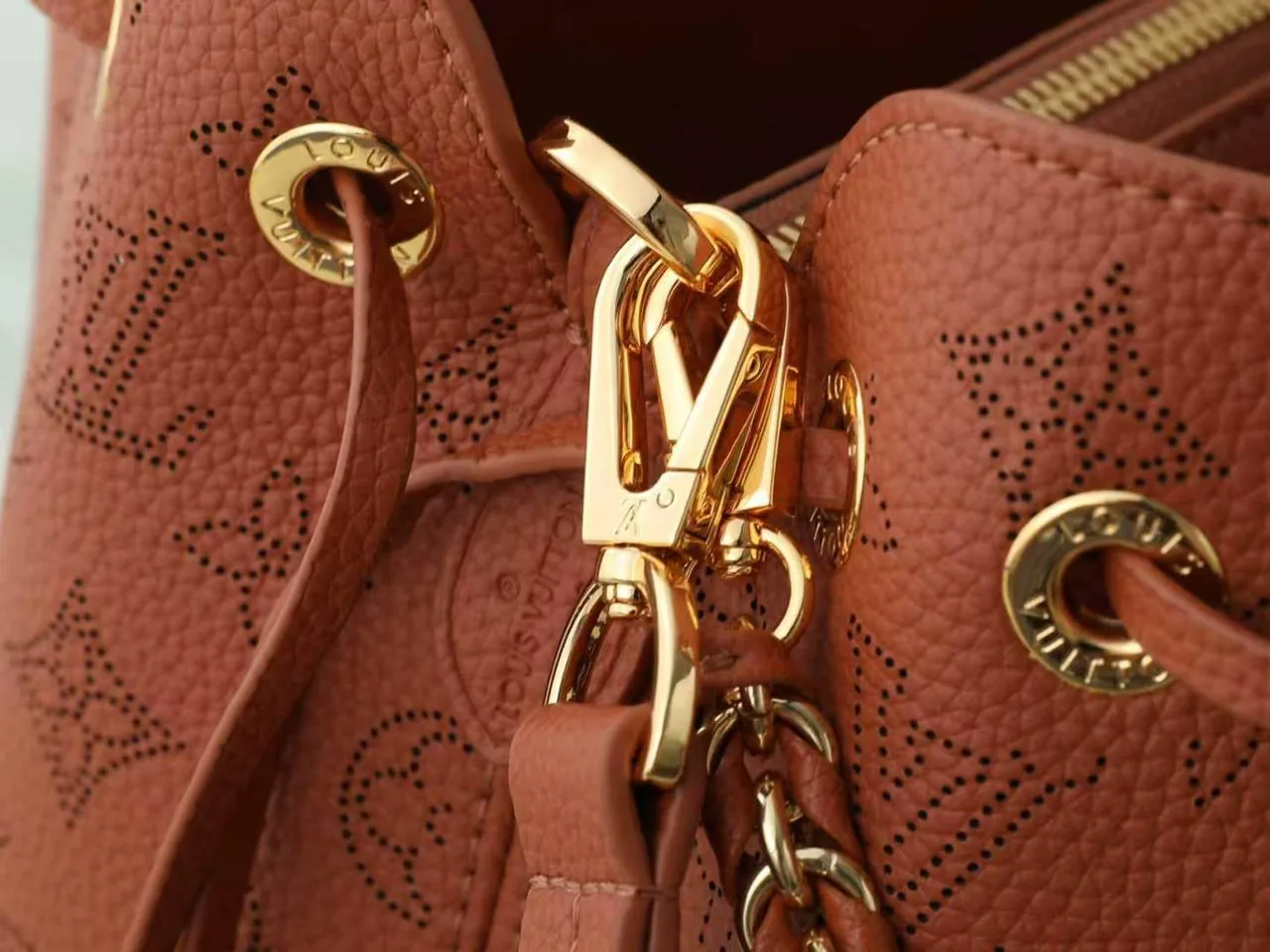 Louis Vuitton Leather Crossbody Bag in Brown · view 5