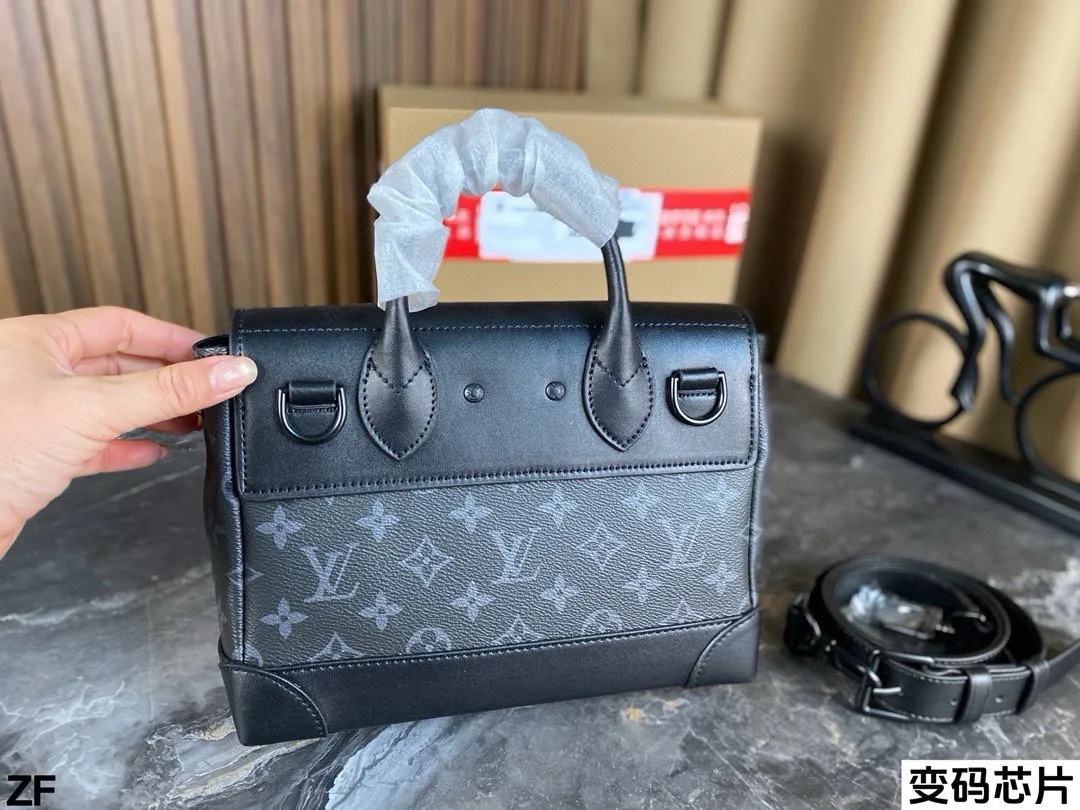 Louis Vuitton Top-Handle Bag in Black · view 2