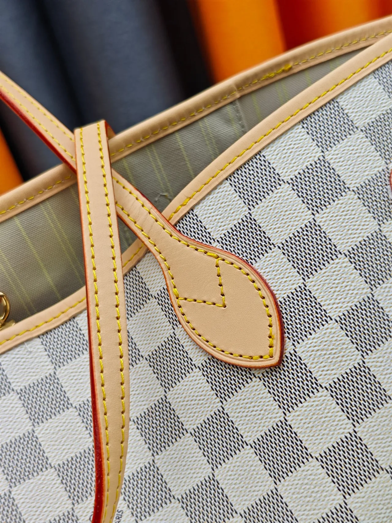 Louis Vuitton Neverfull Clutch in Grey · view 6