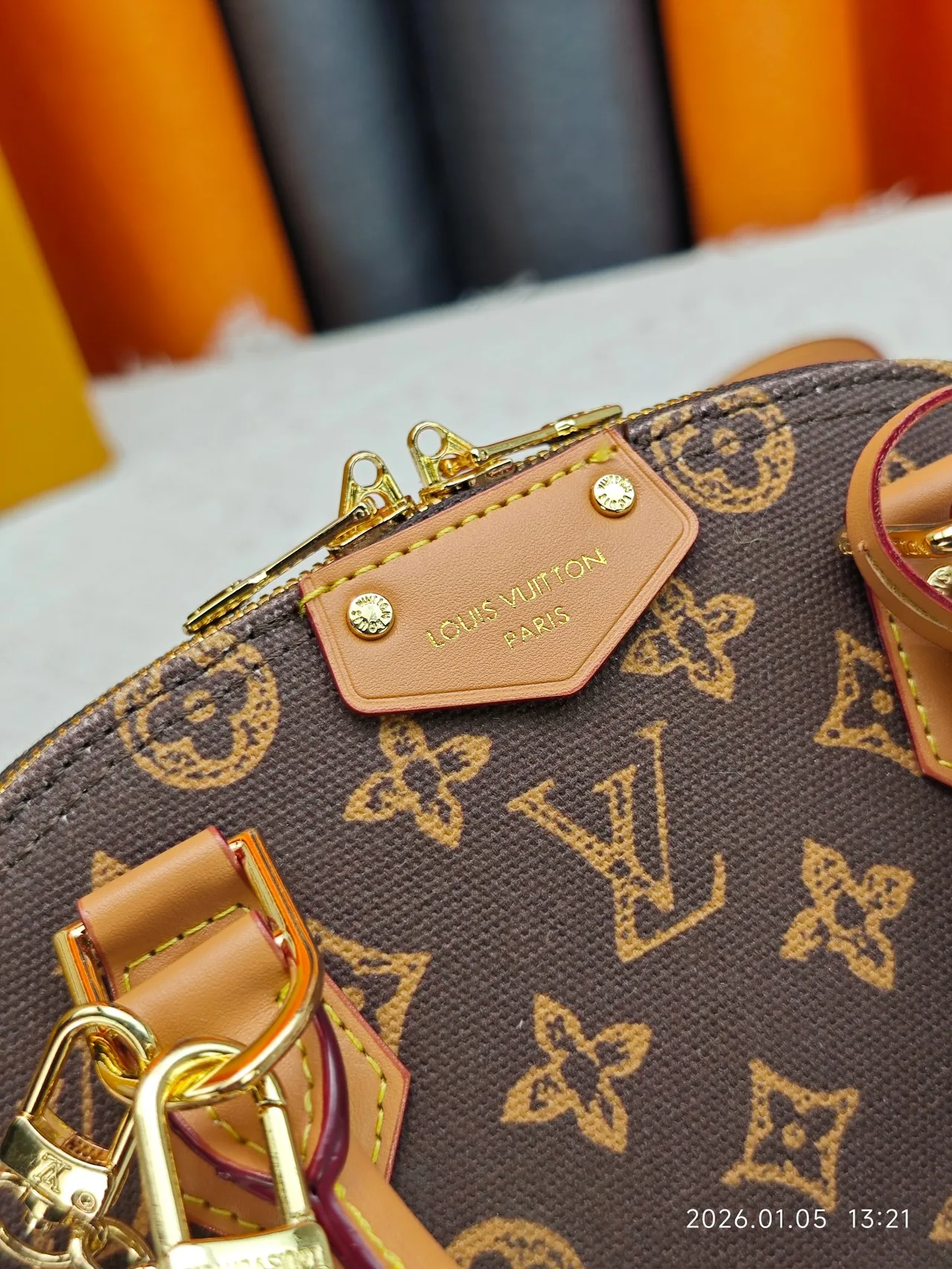Louis Vuitton Top-Handle Bag in Brown · view 7