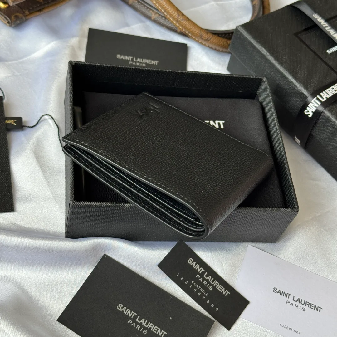 Saint Laurent Bifold Wallet in Black · view 1