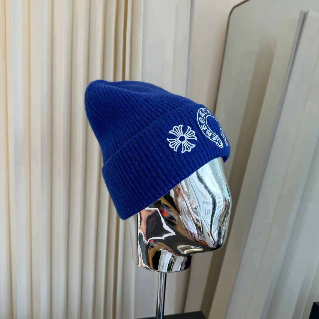 Chrome Hearts Beanie in Blue · view 2