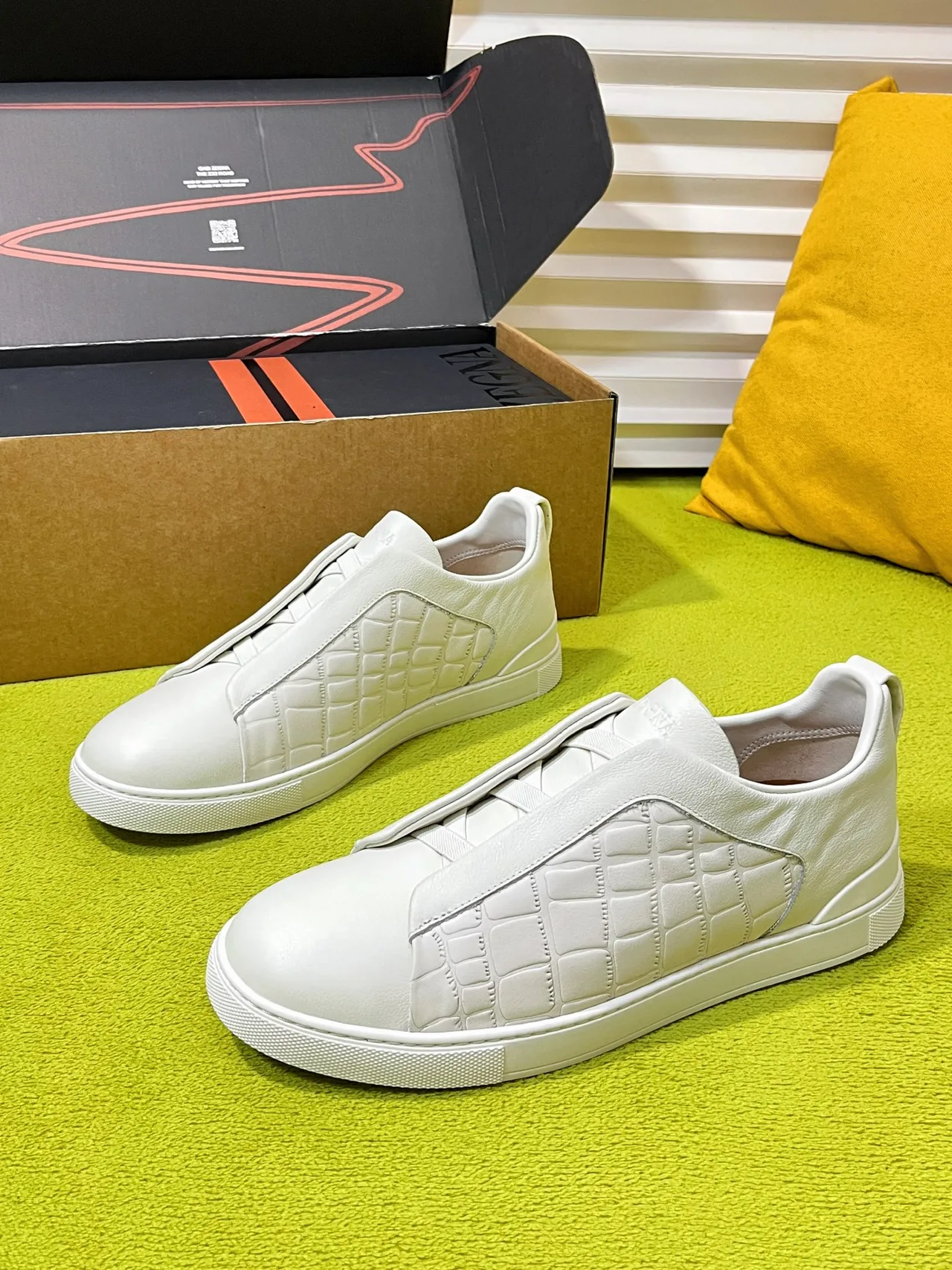 Zegna Sneakers in White · view 3