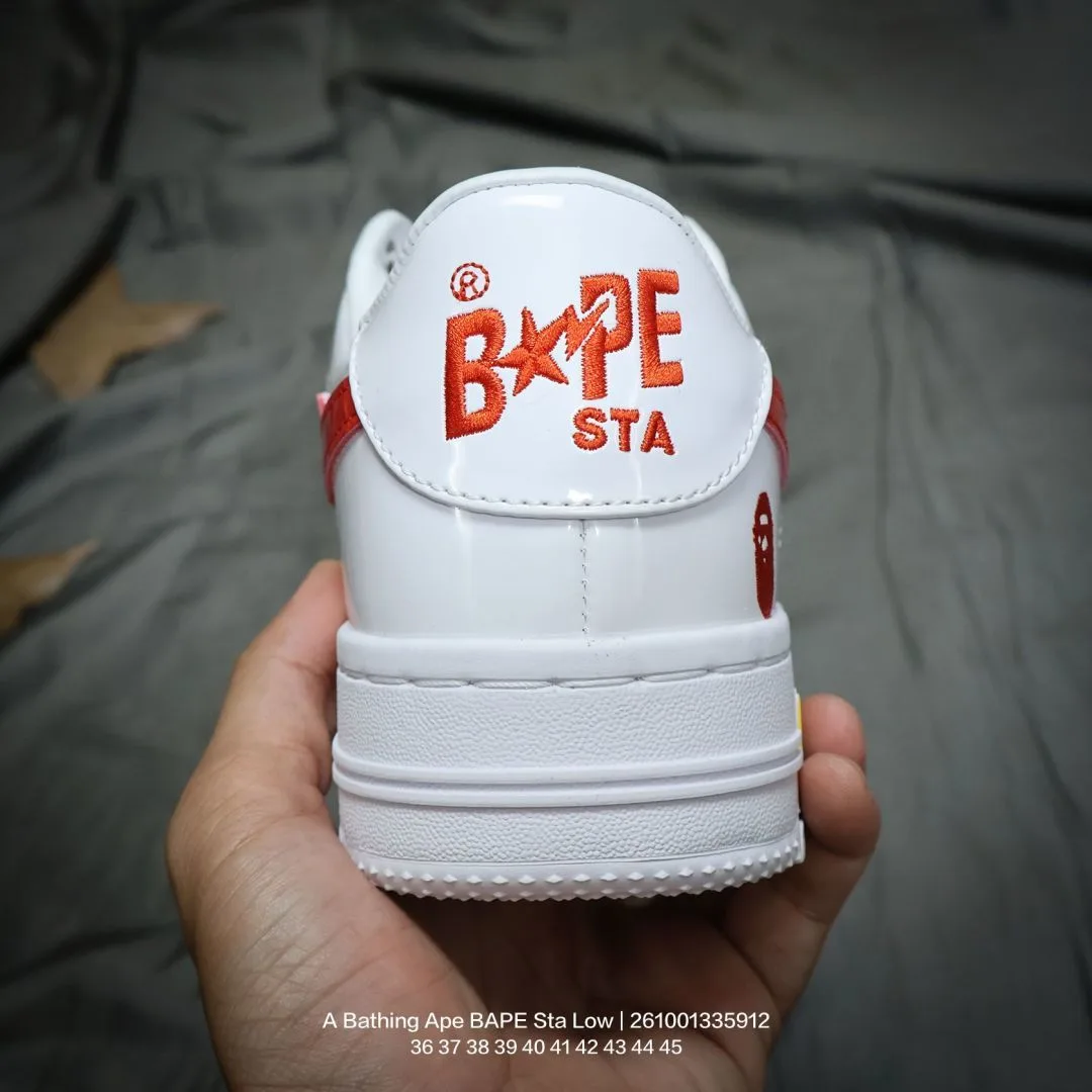 BAPE BAPE STA Low Sneakers in White · view 5
