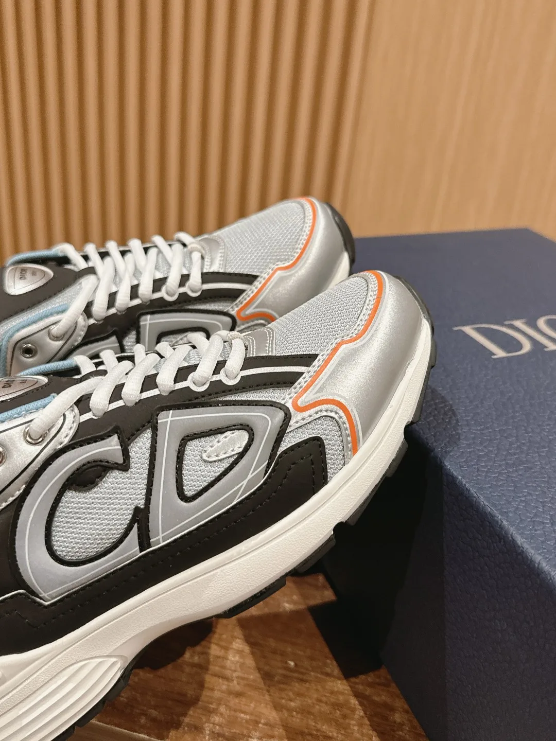 Dior CD Sneakers in Grey · view 6