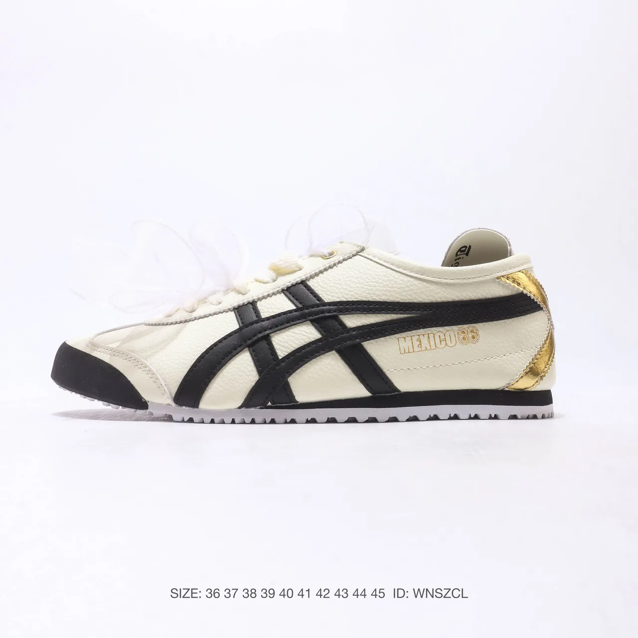 Onitsuka Tiger Sneakers in White & Grey & Silver & Tan · view 1