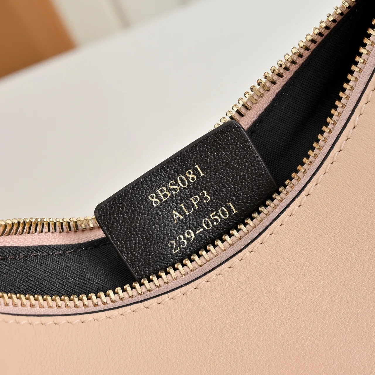 Fendi Crescent Shoulder Bag in Pink · view 6