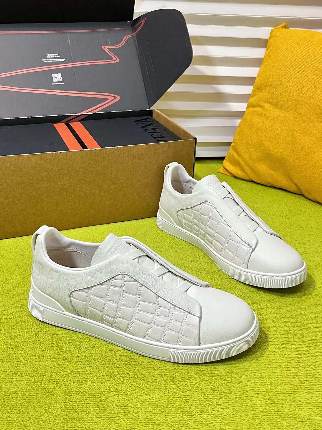 Zegna Sneakers in White · view 1