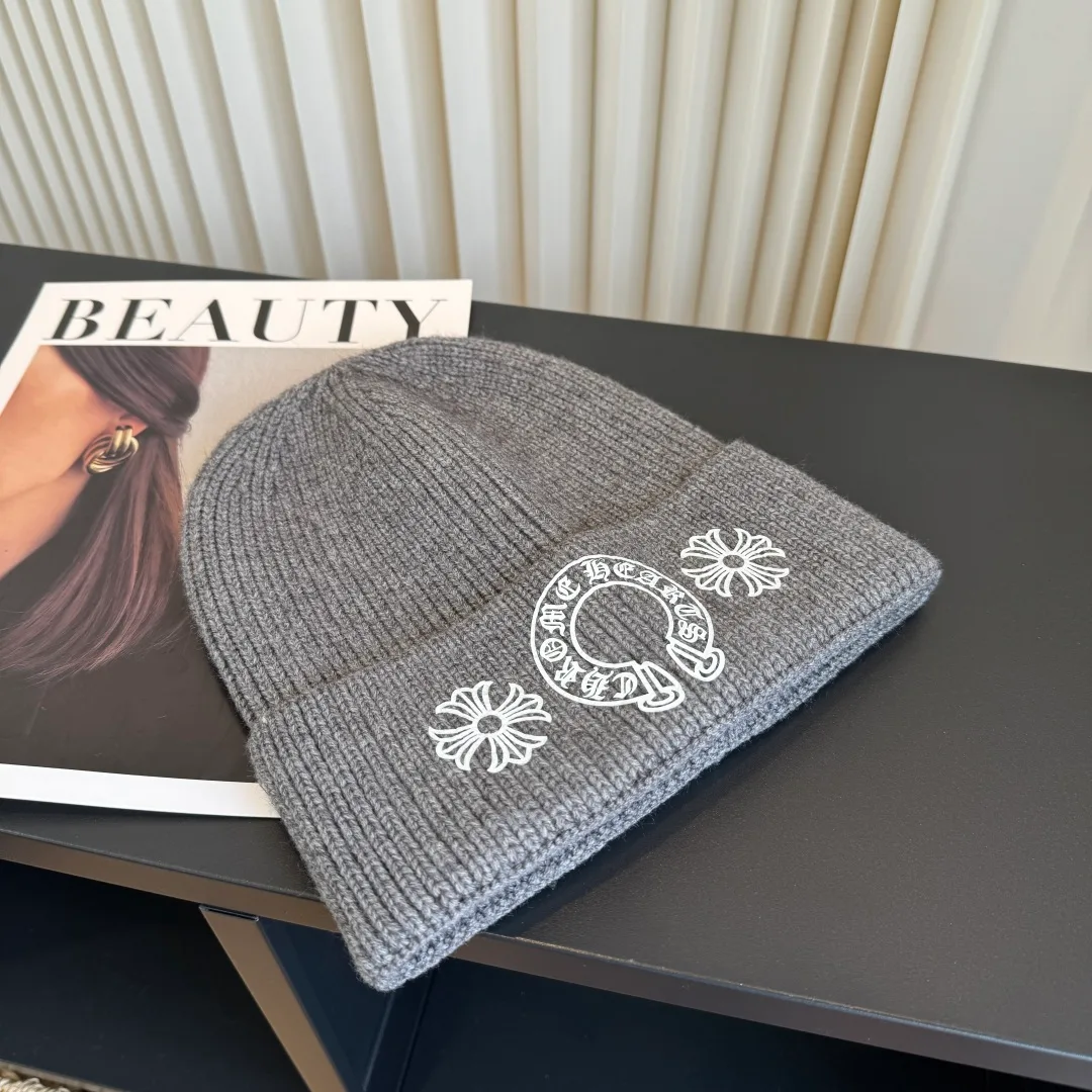 Chrome Hearts Beanie in Grey · view 1
