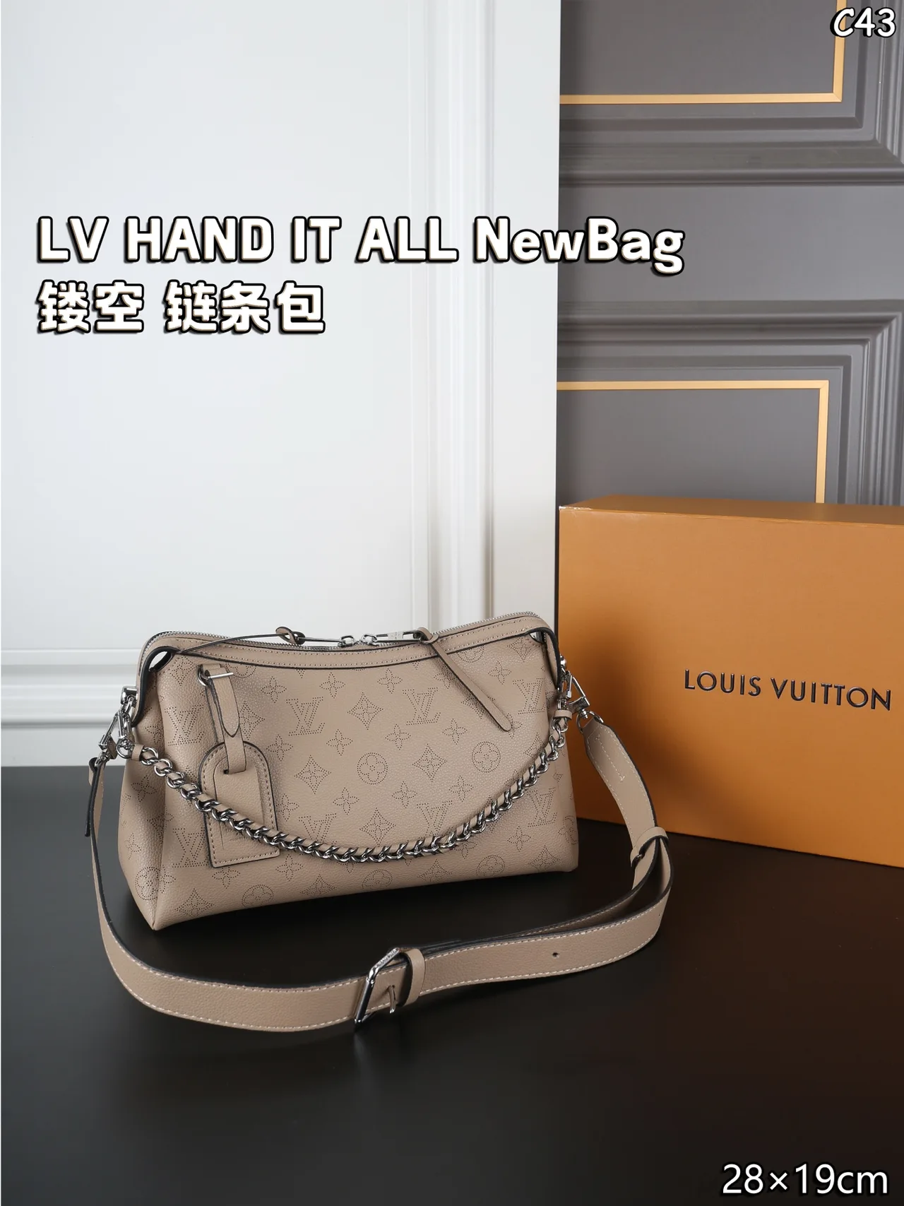 Louis Vuitton Shoulder Bag in Grey · view 1