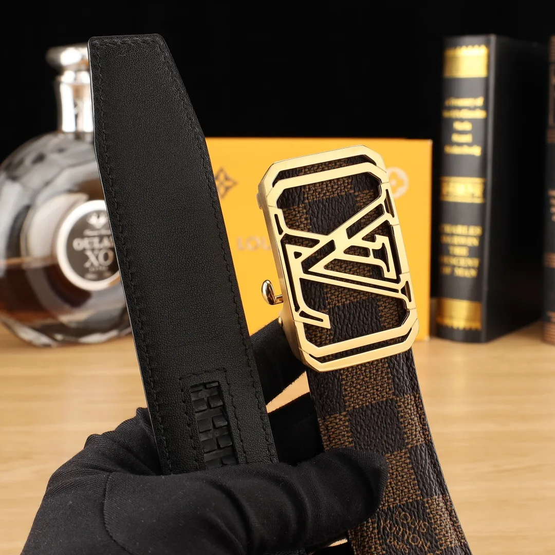 Louis Vuitton Automatic Belt in Brown · view 6